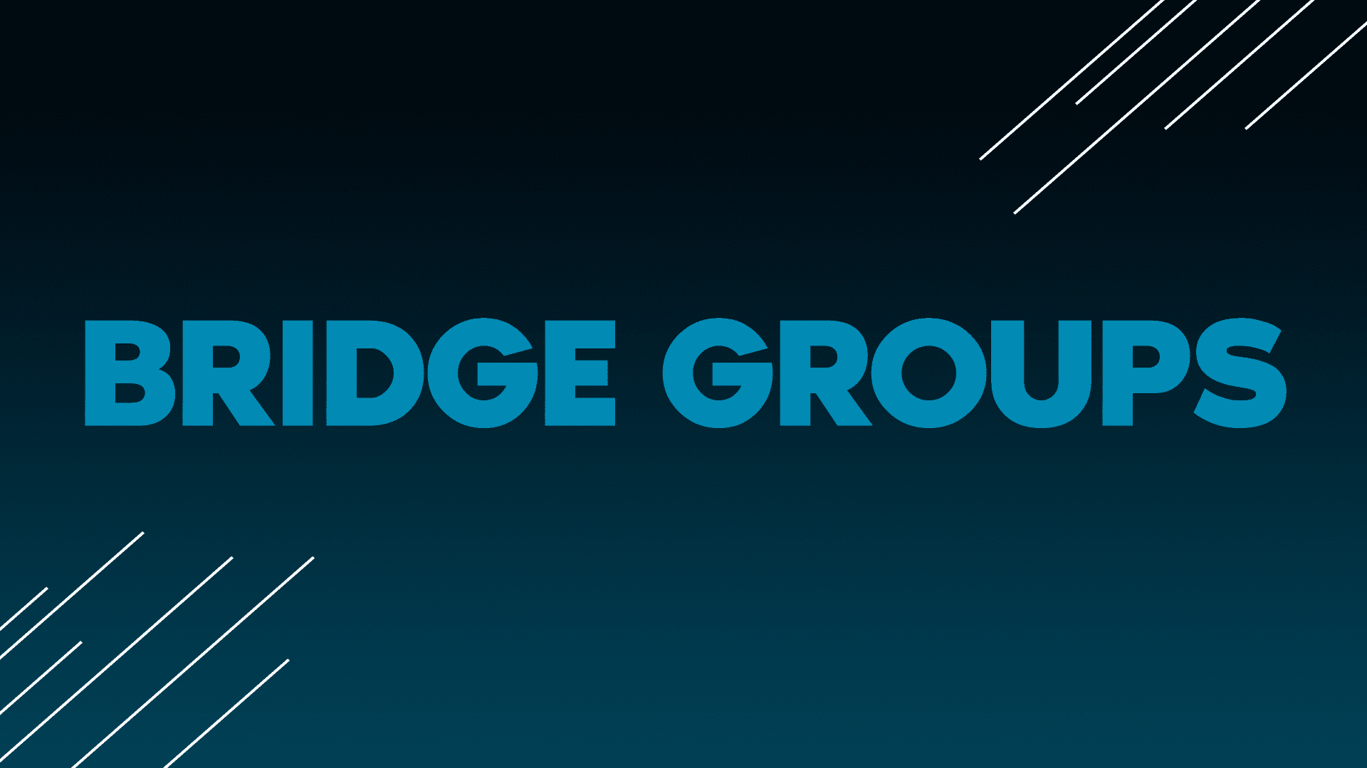 Grp Bridge Components Bridge Group - Providence Church – Raleigh, NC